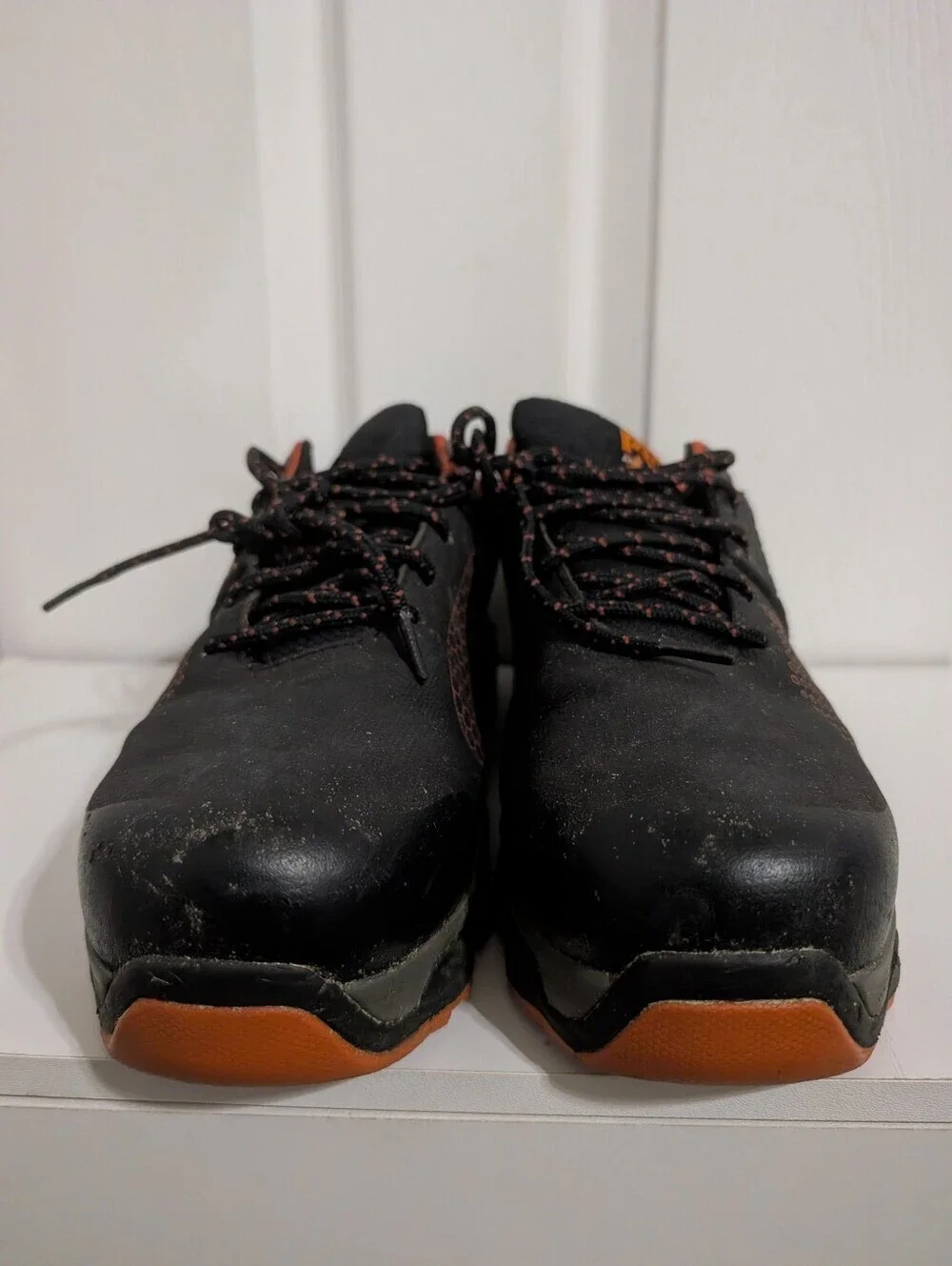 Timberland PRO Men's Low-Cut Ridgework Comp Toe Safety Work Black Shoes Size 11